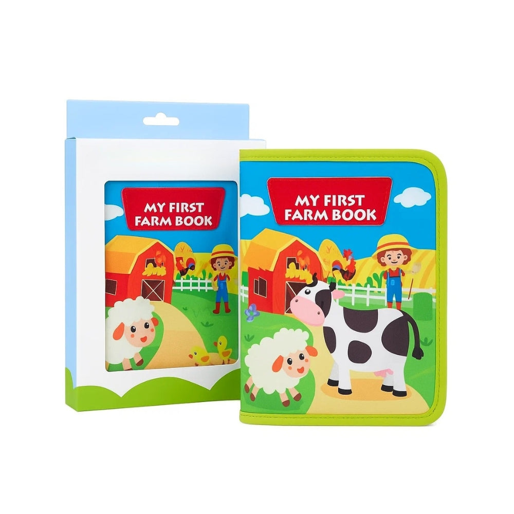 Libro Sensoriale Montessori per Bambini