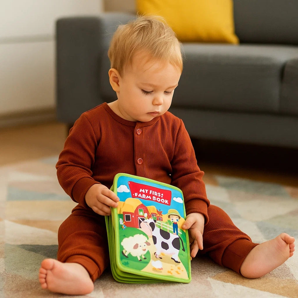 Libro Sensoriale Montessori per Bambini